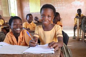 children in school class