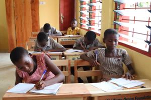 children in classroom